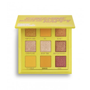 Paleta fard Makeup Revolution, Obsession Sunshine Makes Me Happy, 3.4 gr Paleta fard Makeup Revolution, Obsession Sunshine Makes Me Happy, 3.4 gr
