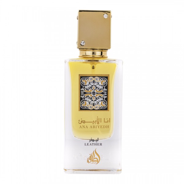 Parfum Arăbesc Ana Abiyedh Leather, Lattafa, Damă, Apă de Parfum - 60ml